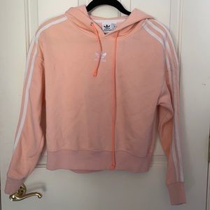 Adidas Striped Hoodie - NWOT